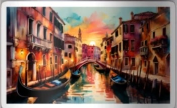 Venice Sunset Sticker