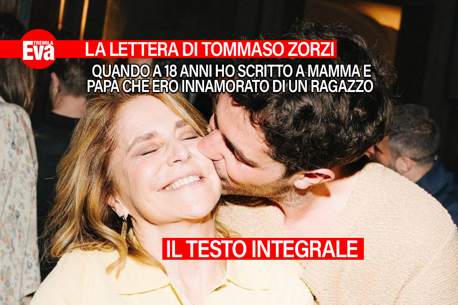 La lettera segreta del passato di Tommaso Zorzi ai genitori