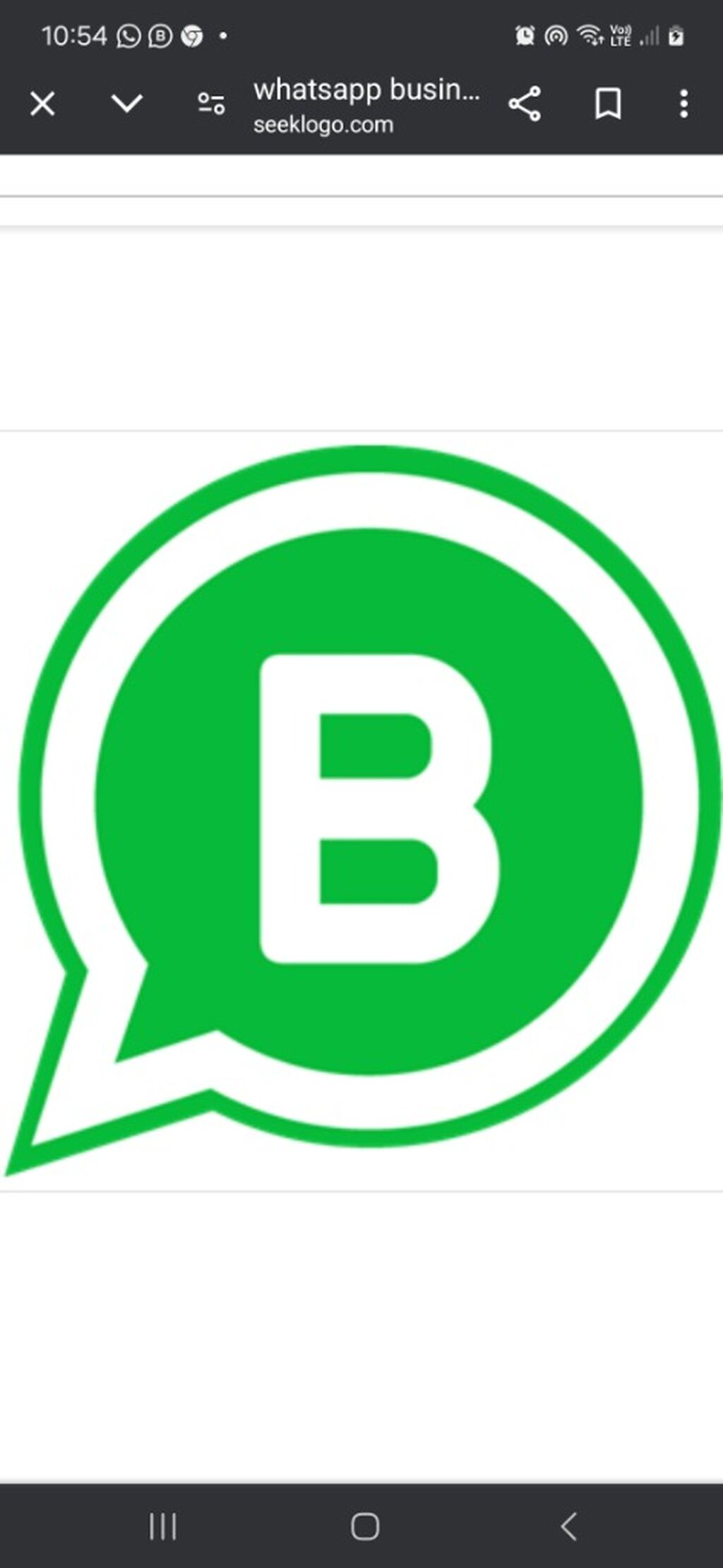 My WhatsApp for Business account 
