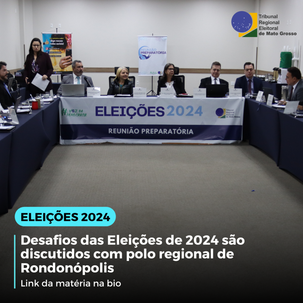 Desafios das Elei&ccedil;&otilde;es de 2024 s&atilde;o discutidos com polo regional de Rondon&oacute;polis
