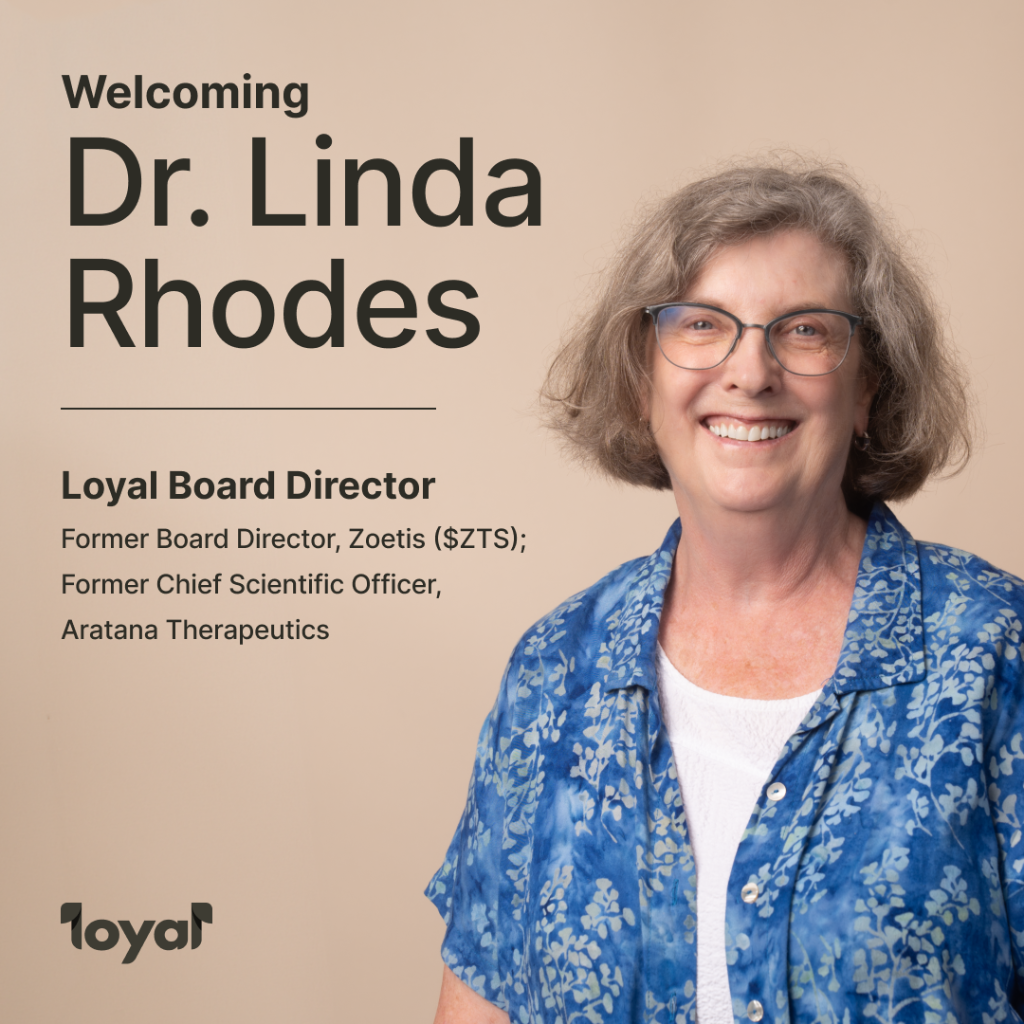 Linda Rhodes joins the Loyal Board of Directors