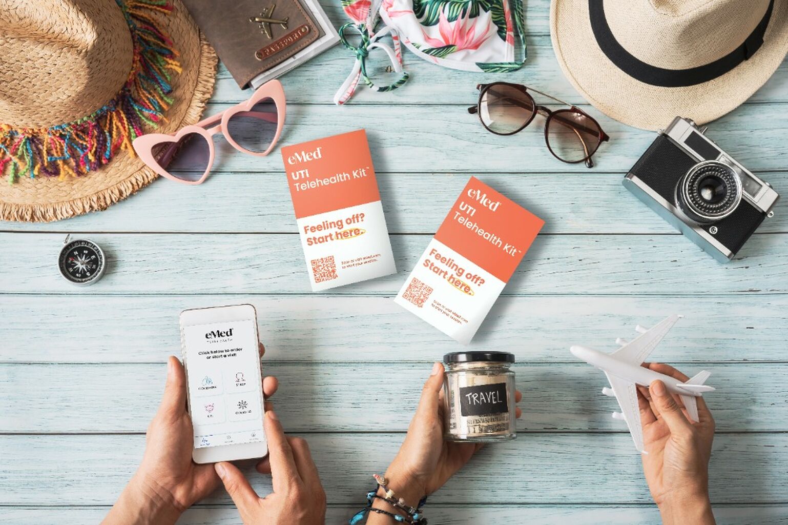 eMed&reg; UTI Telehealth Kits&trade; (2-Pack)
