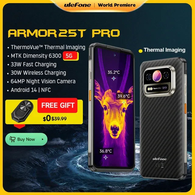 ULEFONE ARMOR 25T PRO - Celular Indestrutivel