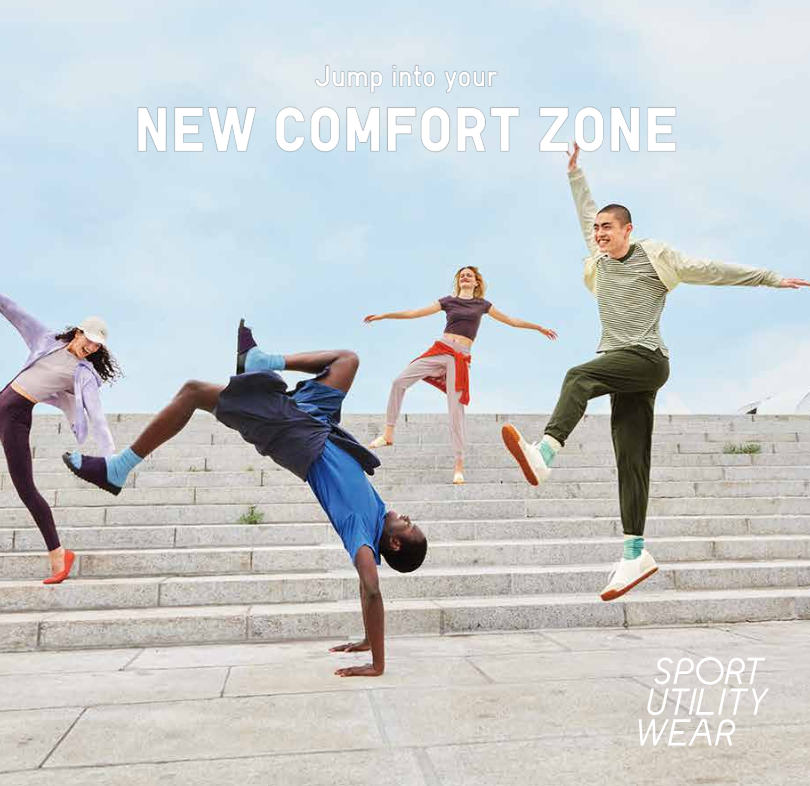 JUMP INTO YOUR NEW COMFORT ZONE