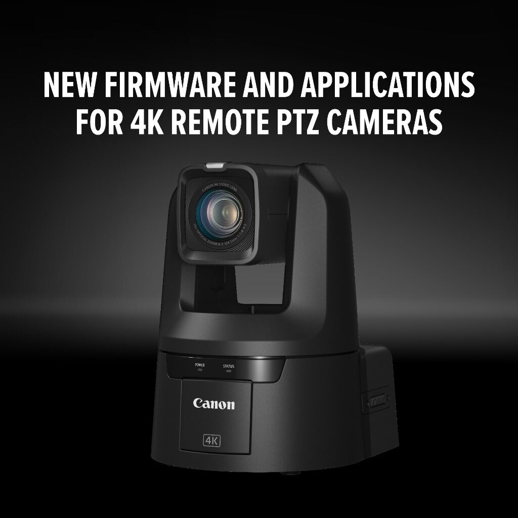 New Firmware and Applications for 4K Remote PTZ Cameras and RC-IP1000 Controller
