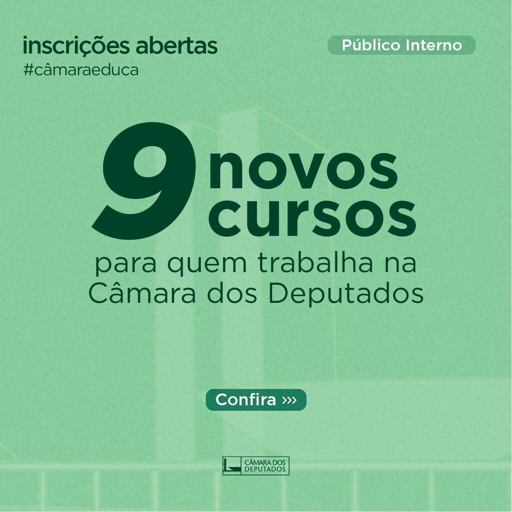 cursos da semana