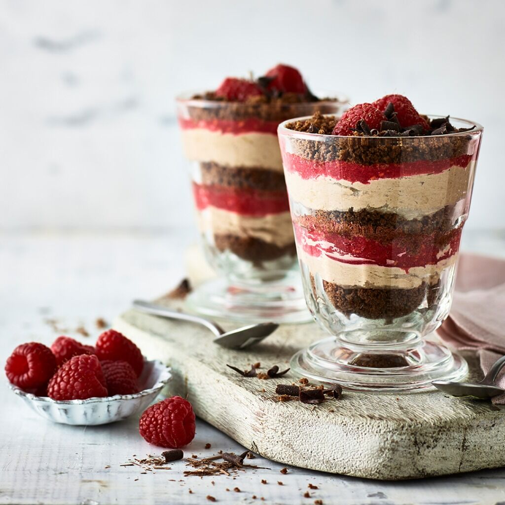 Raspberry Mocha Parfaits