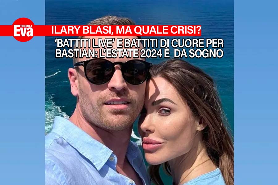 Ilary Blasi, 'Battiti Live' e batticuore per Bastian Muller