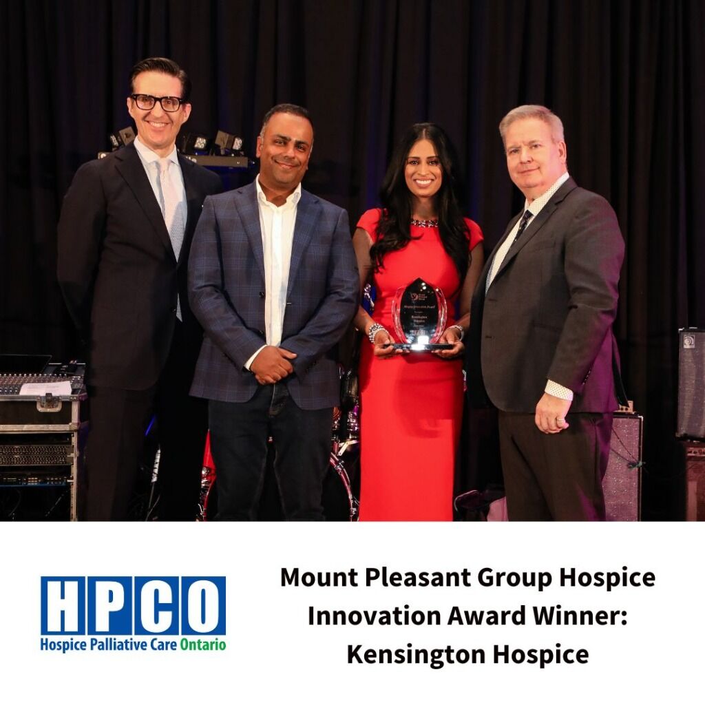 HPCO: 2024 Mount Pleasant Group Hospice Innovation Award Winner: Kensington Hospice