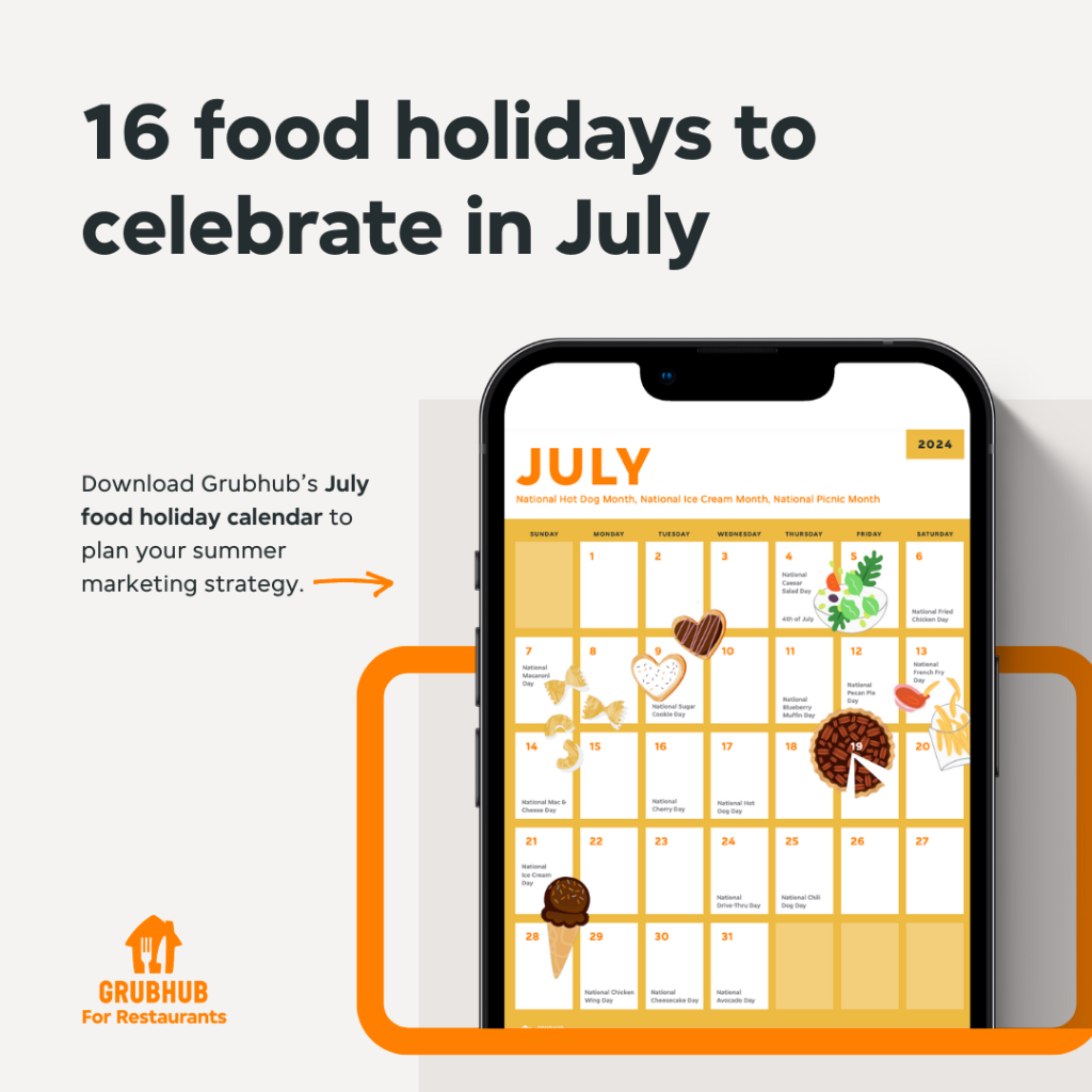 July Food Holidays 2024