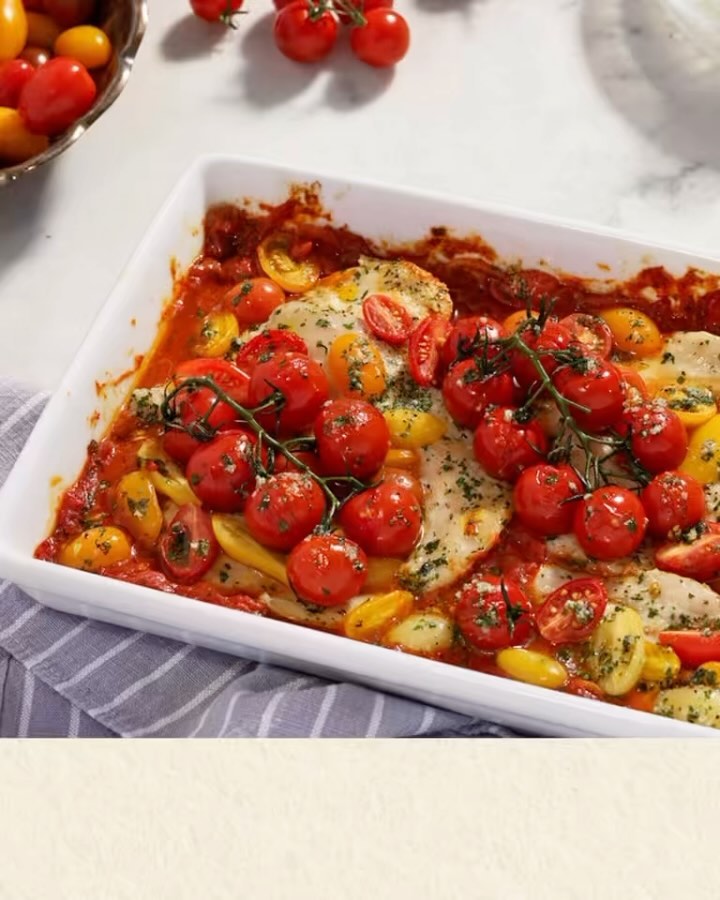 Fresh Tomato Bruschetta Chicken