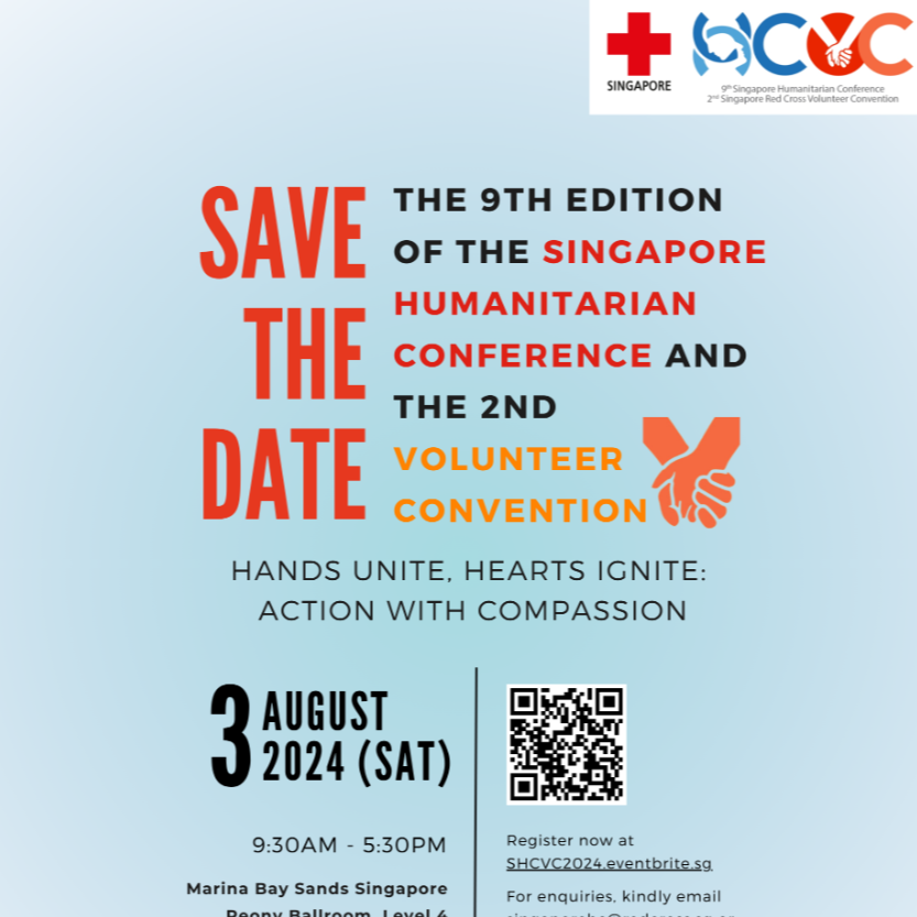 🌏 Singapore Humanitarian Conference & Volunteer Convention 🎉