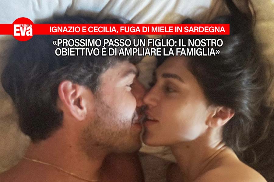 Cecilia Rodriguez e Ignazio Moser: fuga di miele in Sardegna