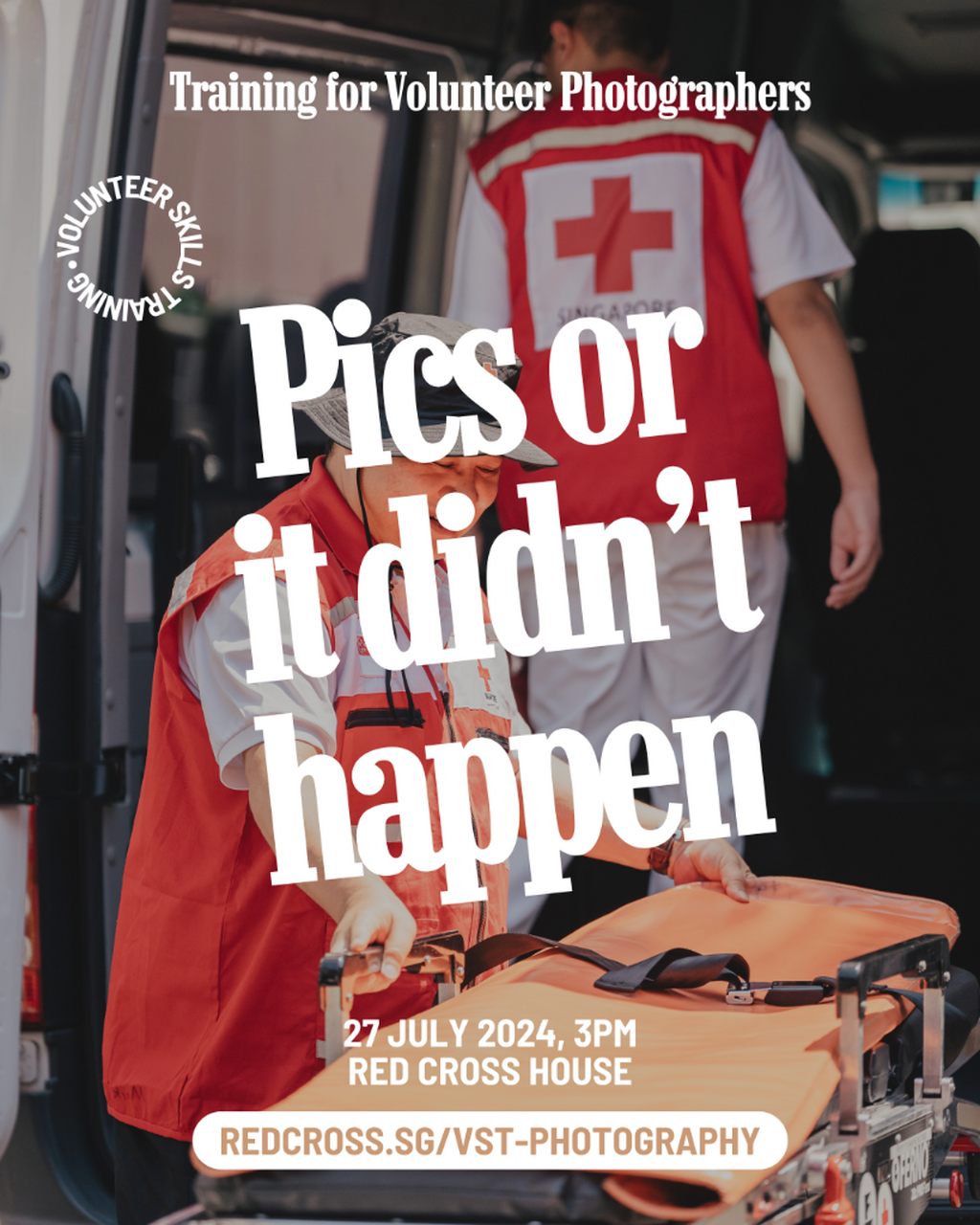 Register your interest: Volunteer photographers training