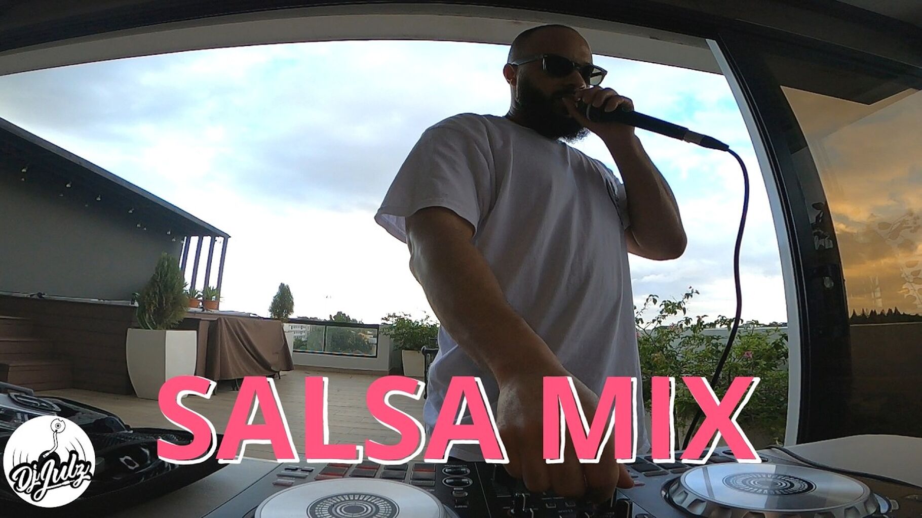Quick Salsa Mix | Dj Julz (Rooftop in Dominican Republic) (Video)