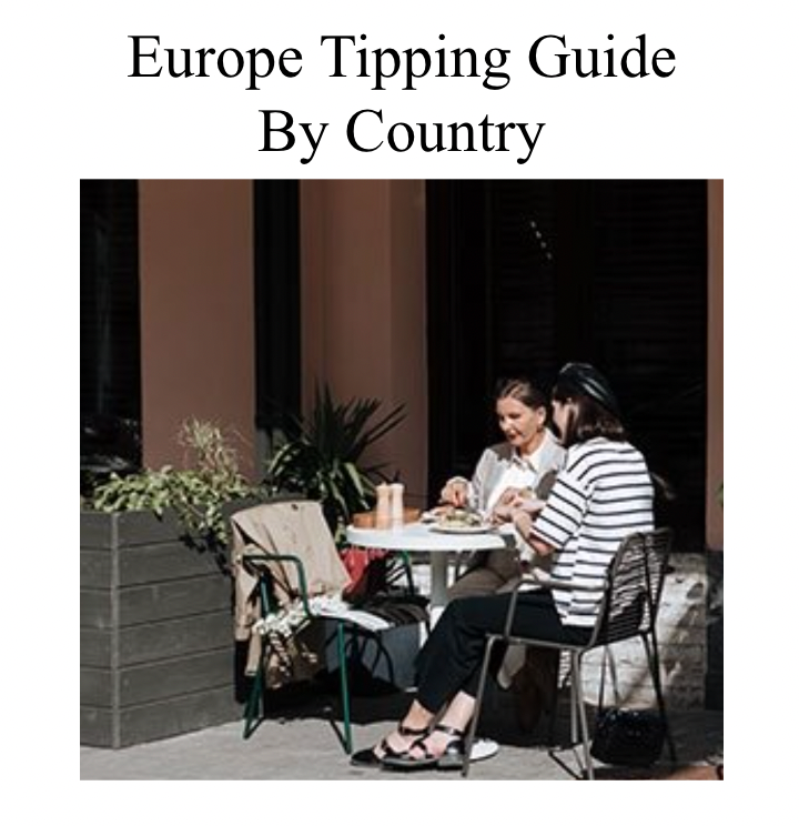 Europe Tipping Guide