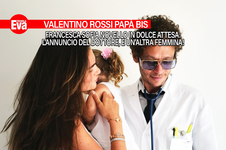 Valentino Rossi e Francesca Sofia Novello presto genitori bis