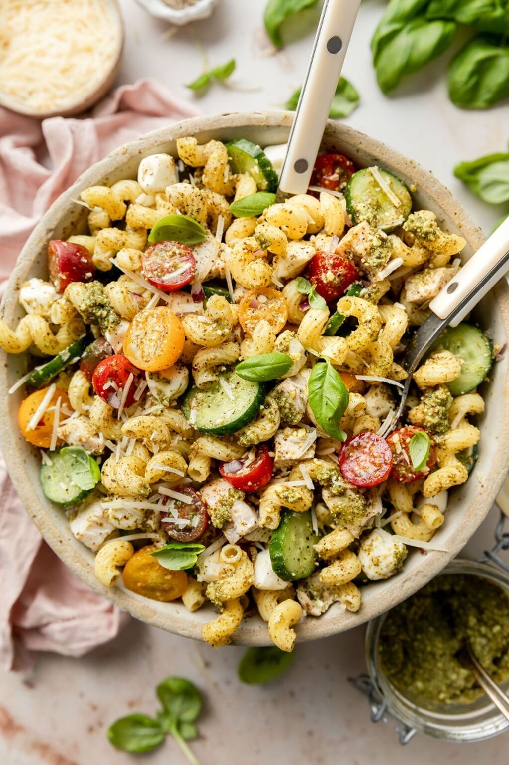 Chicken Pesto Pasta Salad (7-7-24)