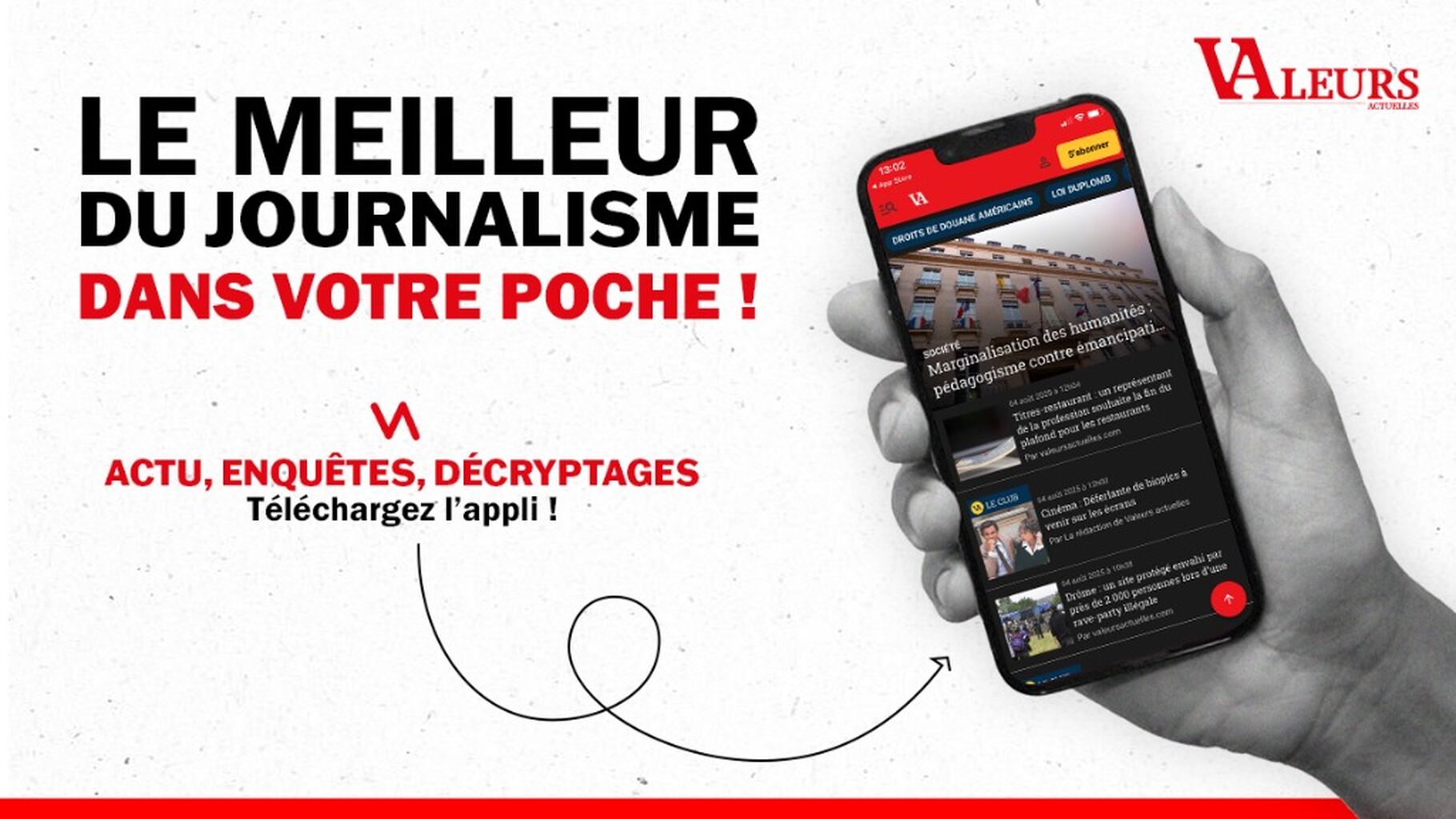 T&eacute;l&eacute;chargez notre application mobile
