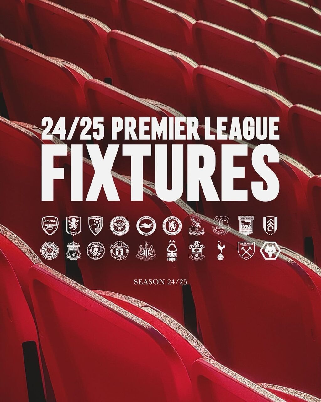Fixtures 24/25