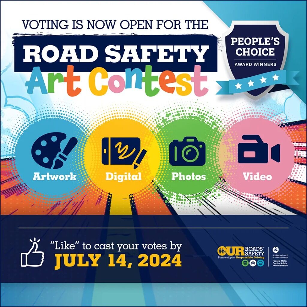 Road Safety Art Contest People's Choice