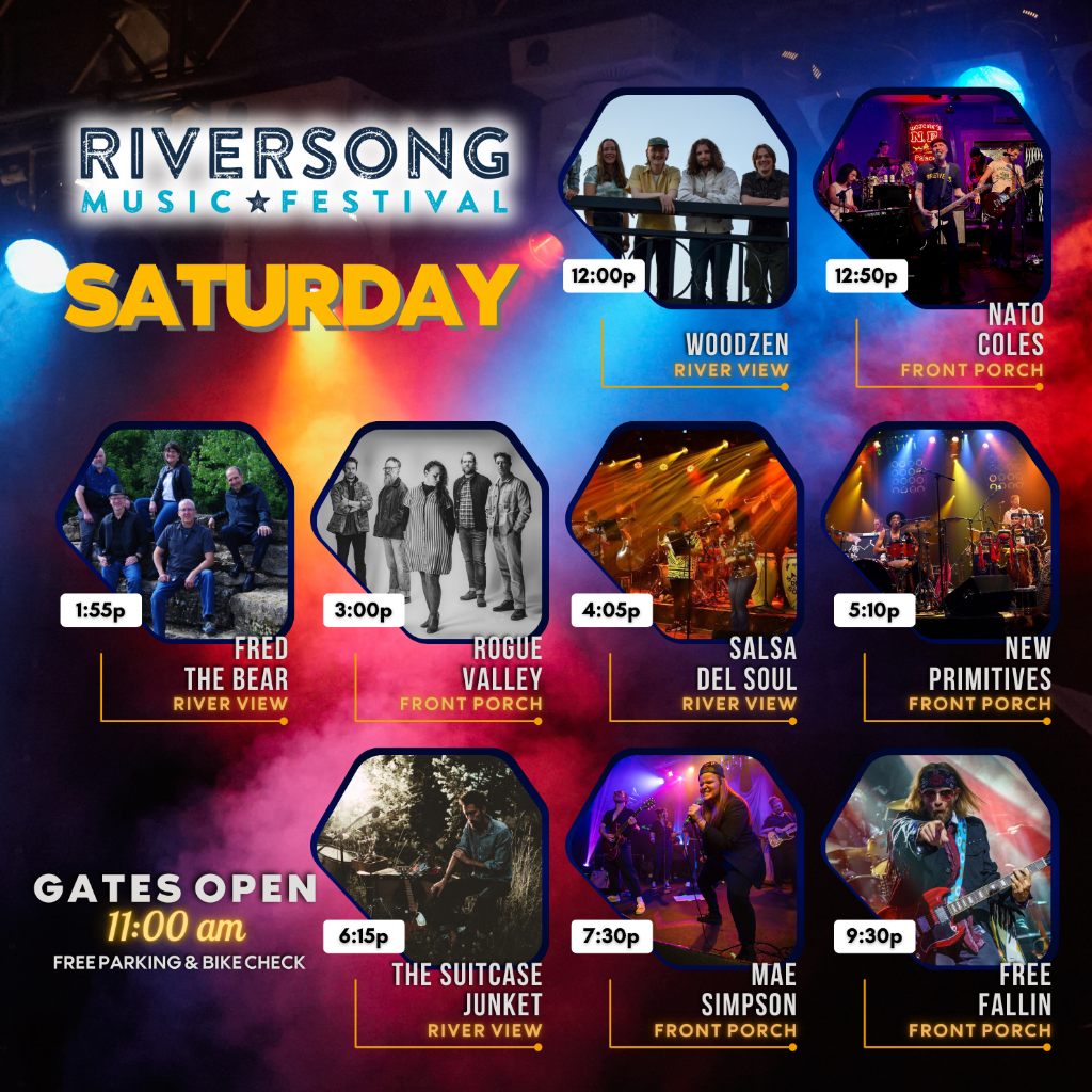 RiverSong 2024 Schedule