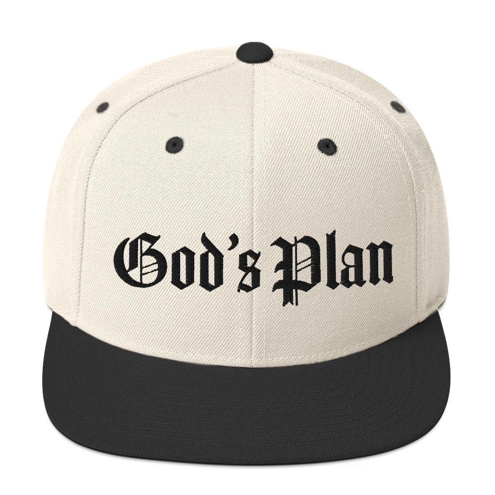 God's Plan Snapback Hat 