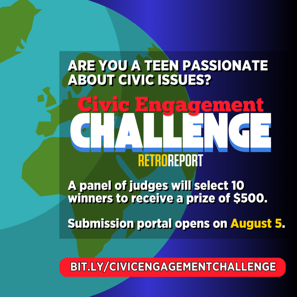 Learn more about Retro Report's Civic Engagement Challenge