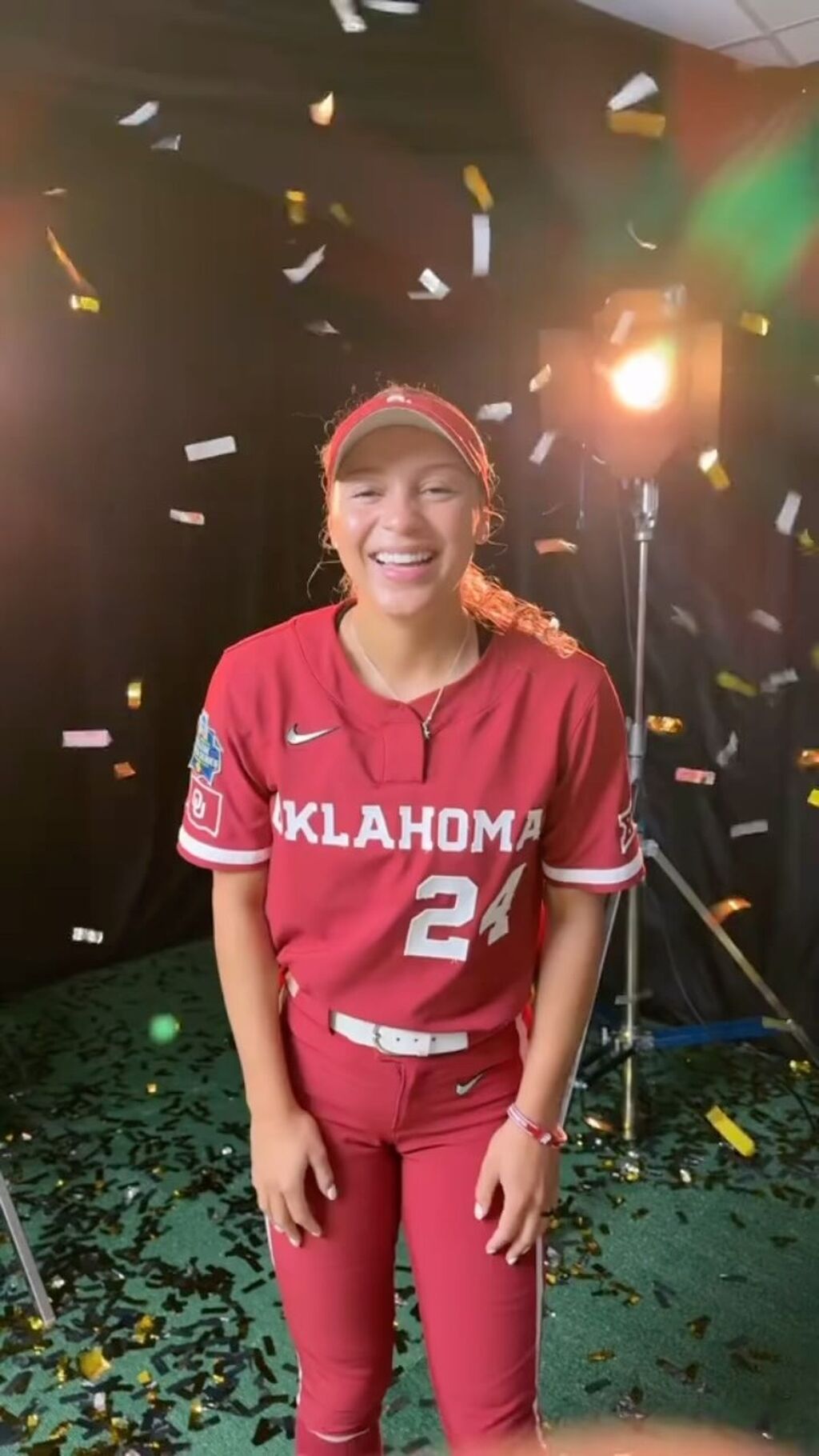 Oklahoma University Softball's Celebration: Pure Joy and Dance!