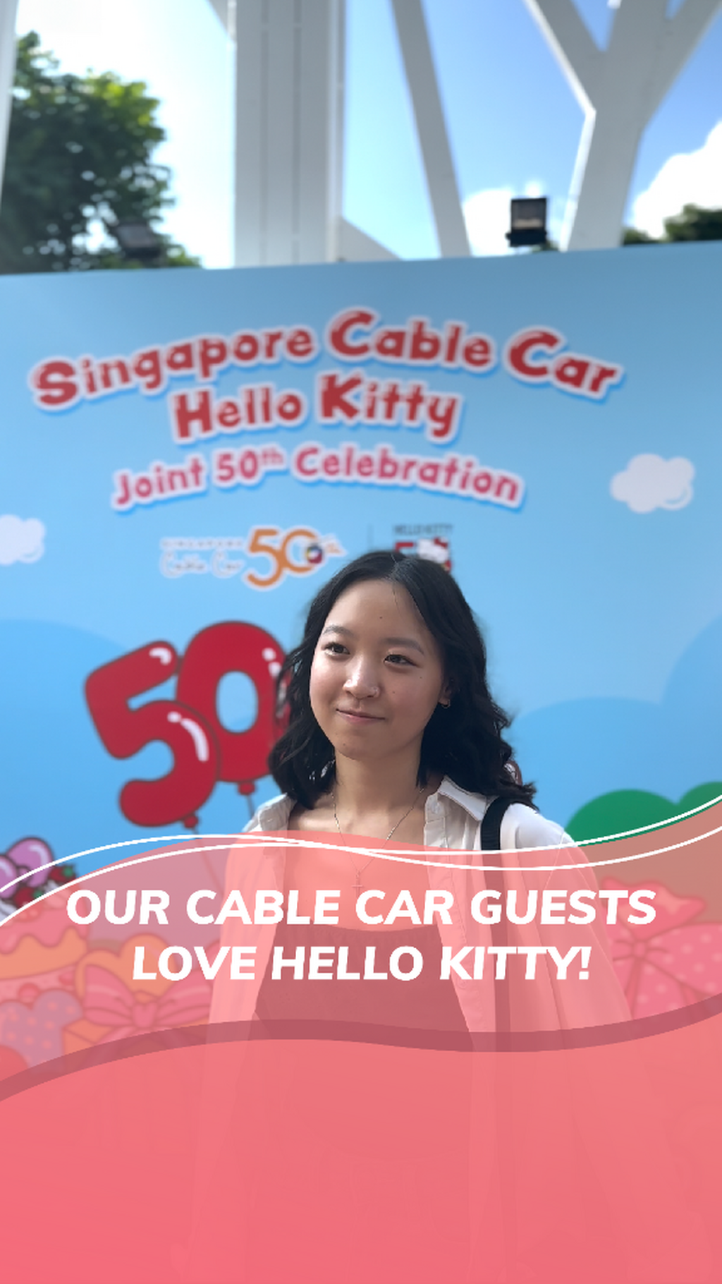 Hello Kitty Singapore Cable Car