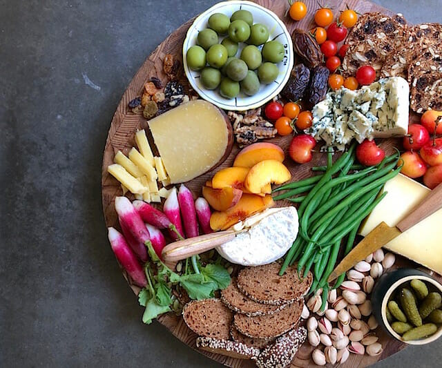 A Colorful Cheeseboard Supper - Mom's Kitchen Handbook