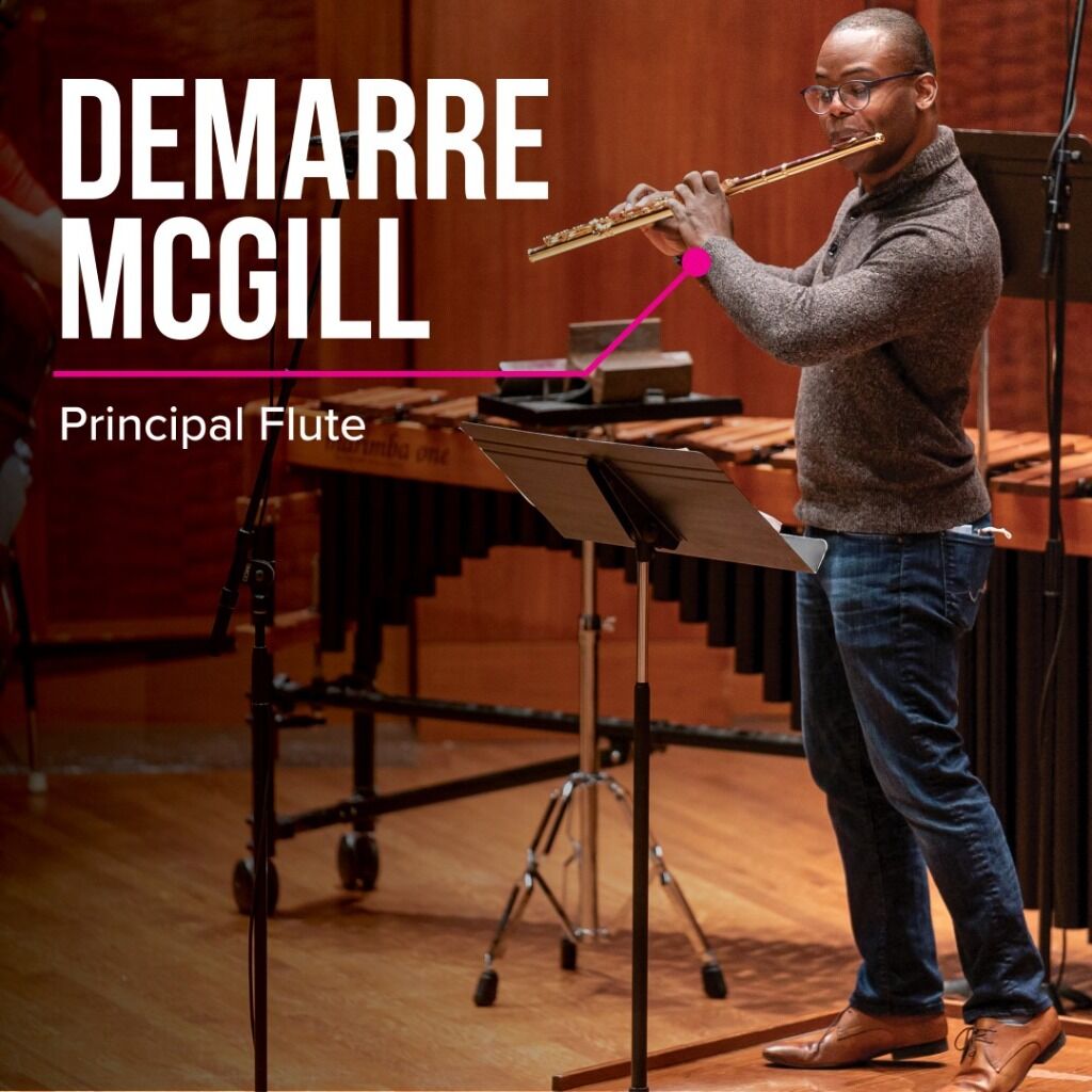 Seattle Symphony Principal Flute Demarre