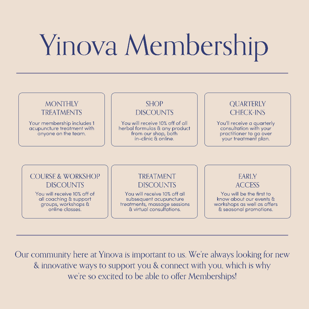 Yinova Membership