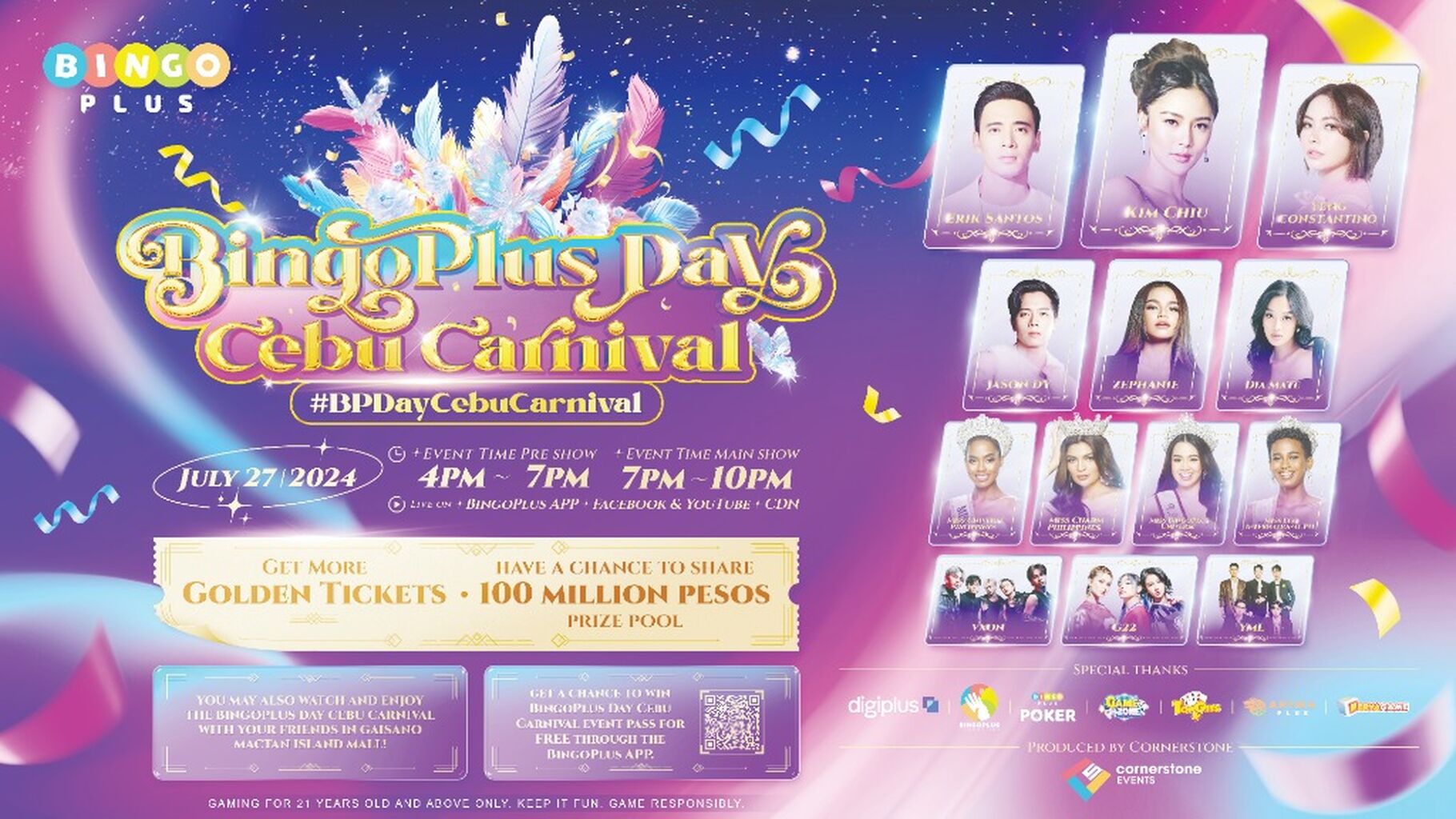 BingoPlus brings carnival feels to town for BP Day Cebu 2024