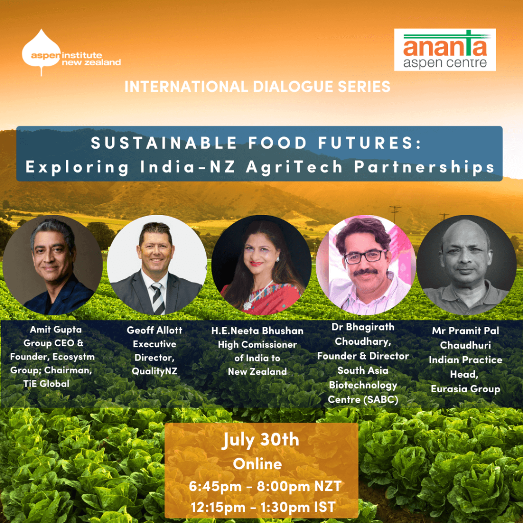NZ India Forum Sustainable Food Futures