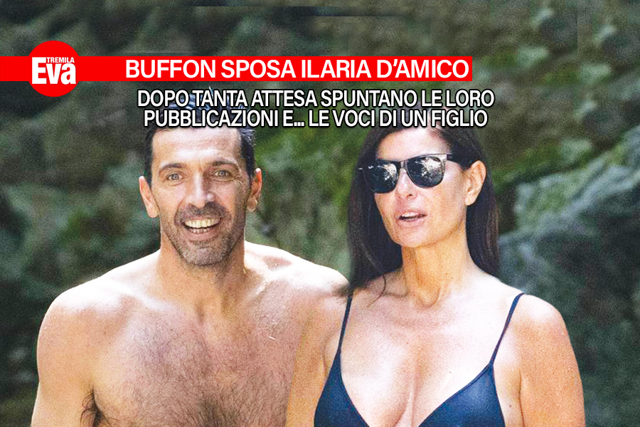 Gigi Buffon e Ilaria D'Amico a nozze: ecco le pubblicazioni