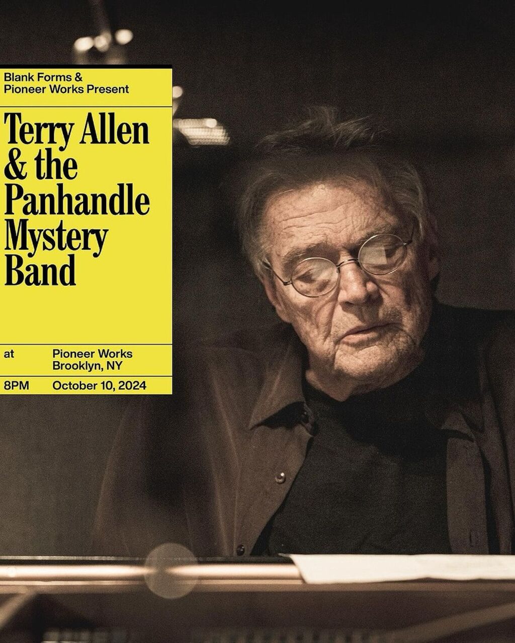 (News) Terry Allen & the Panhandle Mystery Band in NYC, Oct. 10