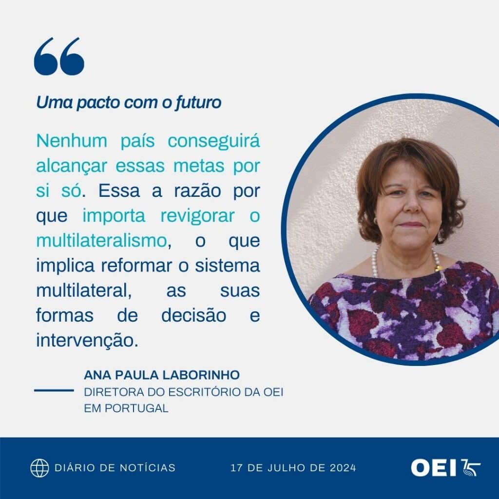 Um pacto com o futuro