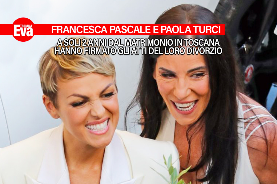 Francesca Pascale e Paola Turci, il divorzio &egrave; ufficiale