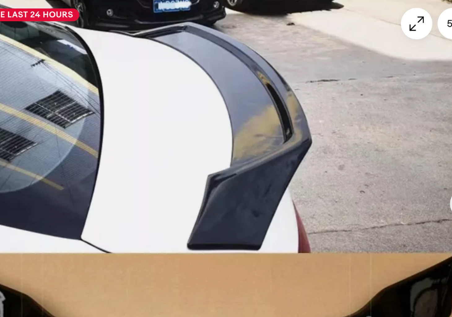 Mazda 3 Rear spoiler