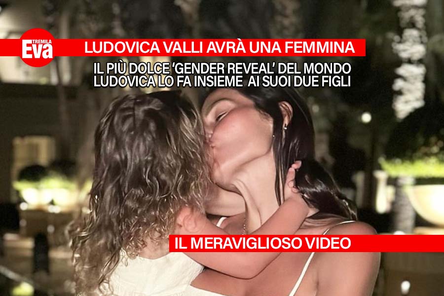 I figli di Ludovica Valli svelano che mamma avr&agrave; una femmina