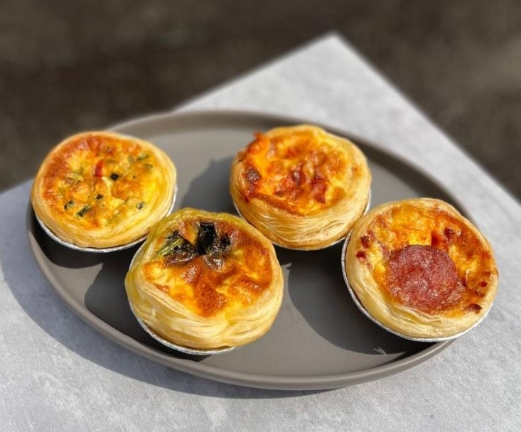 A Savoury Sensation: Mini Savoury Tarts For Takeaway