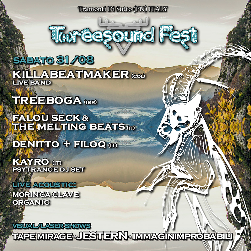 T(h)reesound Fest - Sabato 31 Agosto 2024