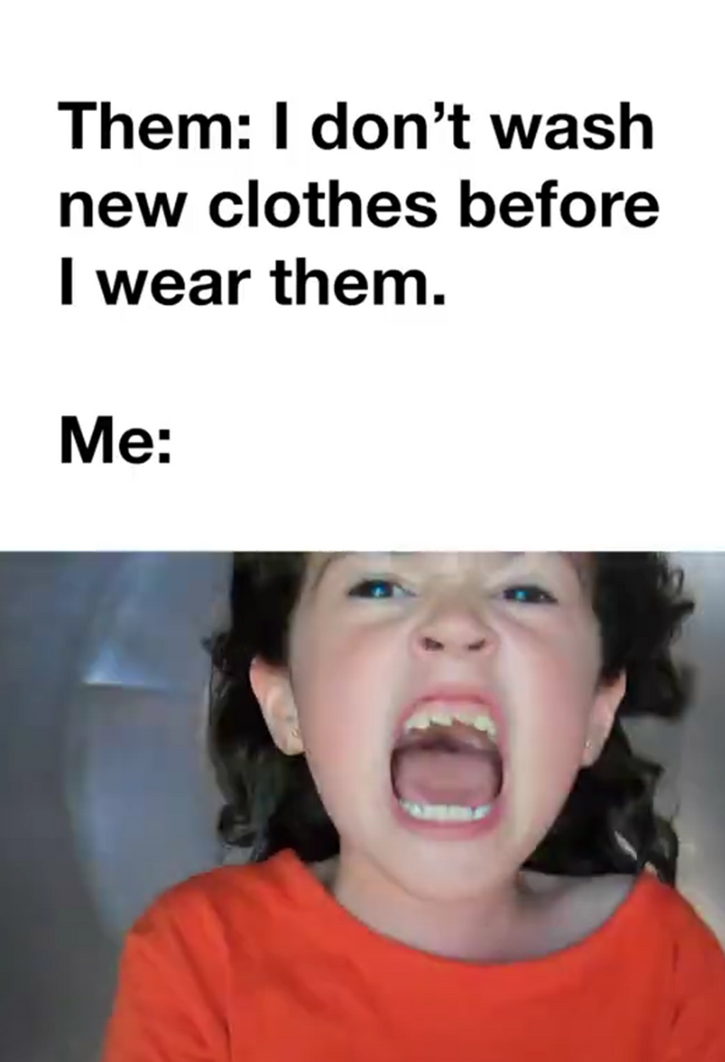 Use The Sanitize Cycle on New Clothes