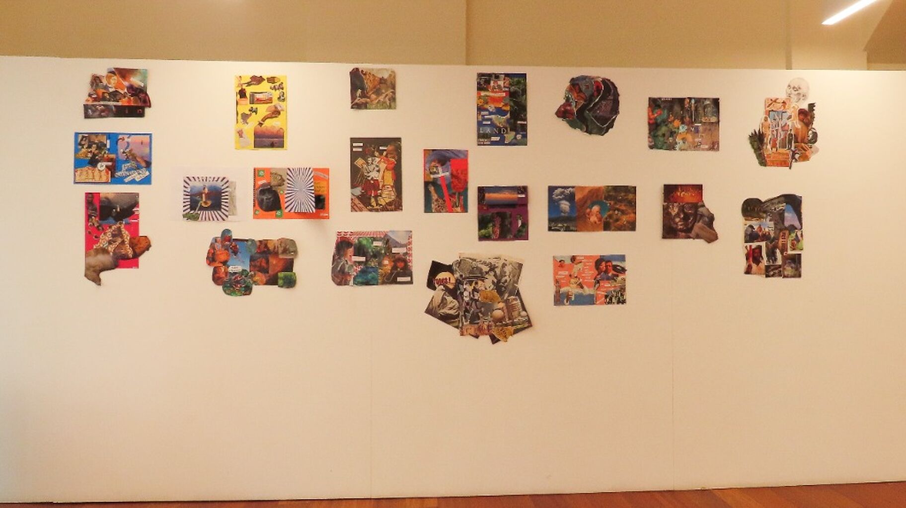 Trabalhos desenvolvidos nos workshops do Atelier Po&eacute;tico da poeta Stefhany Wagner Rojas em exposi&ccedil;&atilde;o na Biblioteca de Alc&acirc;ntara