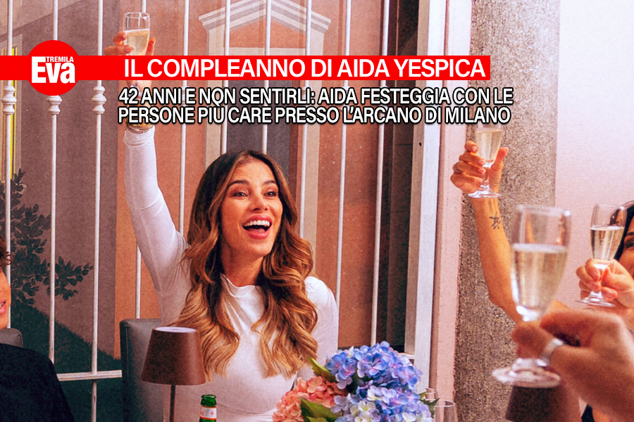 Aida Yespica: compleanno al top presso l'Arcano di Milano