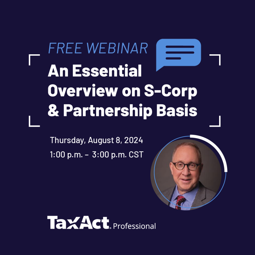 S-Corp & Partnership Webinar - RSVP Today!