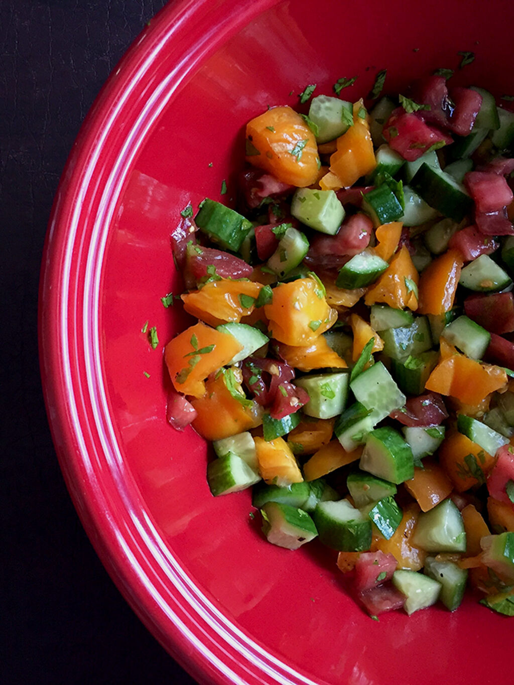 Cucumber Tomato Salad: Celebrating Summer Produce