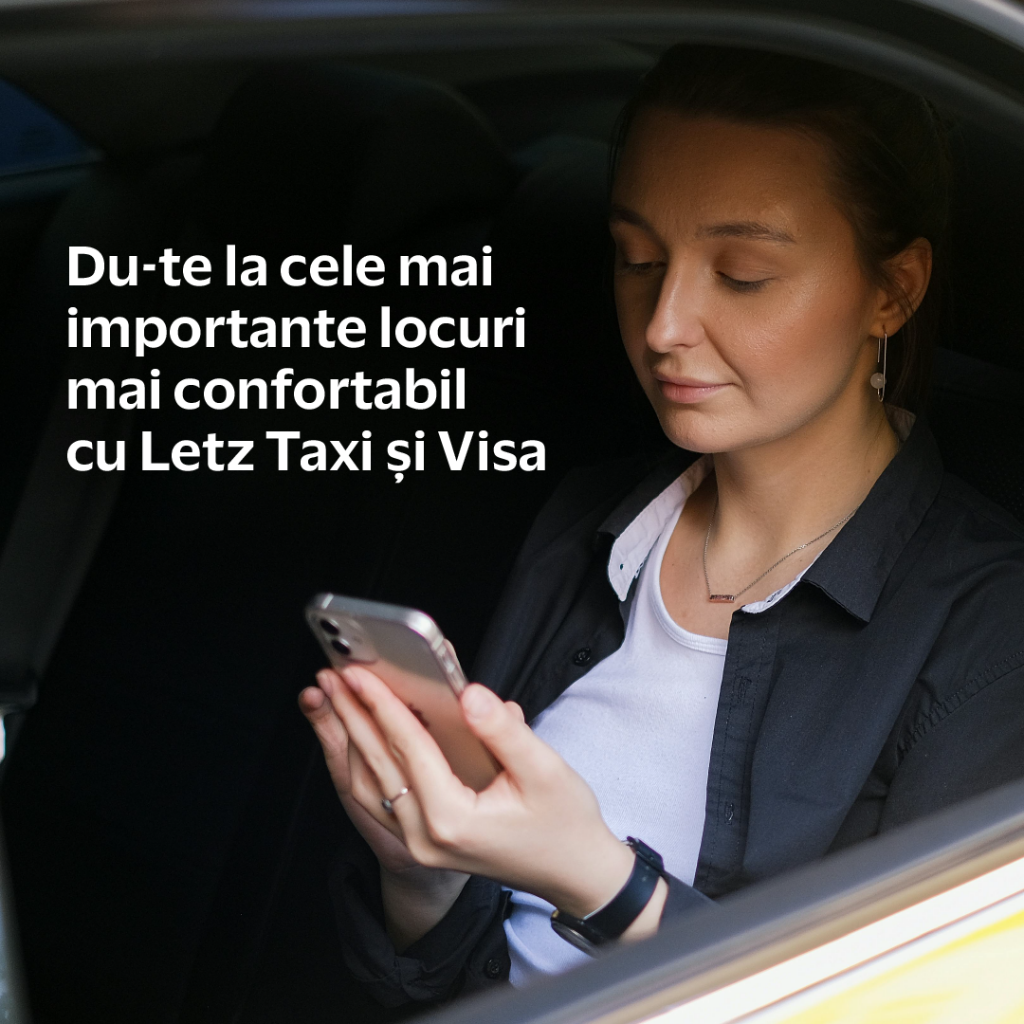 Profitați de oferta specială la călătorii cu Letz Taxi și Visa