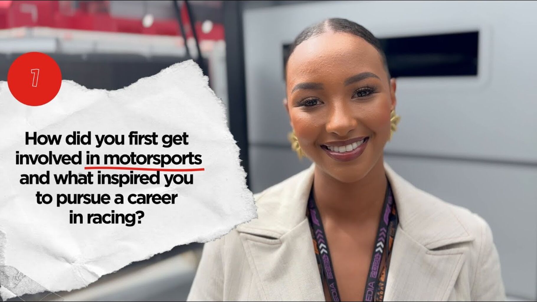 Naomi Schiff F1 Ambassador | Lenovo Interview